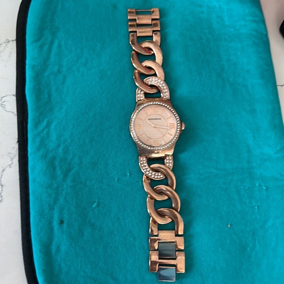 Rousseau rose gold watch
